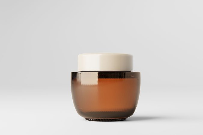 Cosmetic Jar 3D model