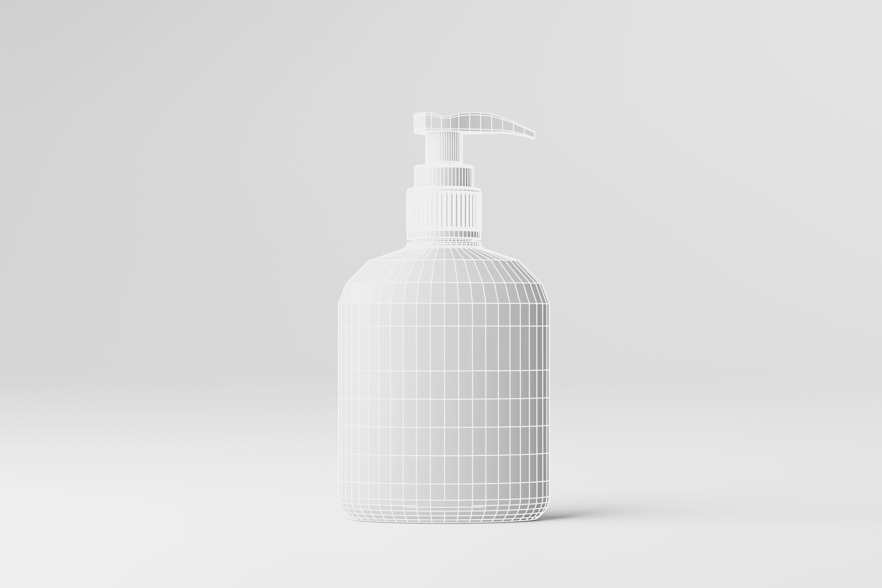 Pump Bottle 3D model_4