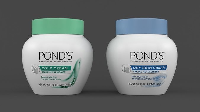 Dry Skin Cream 3D model