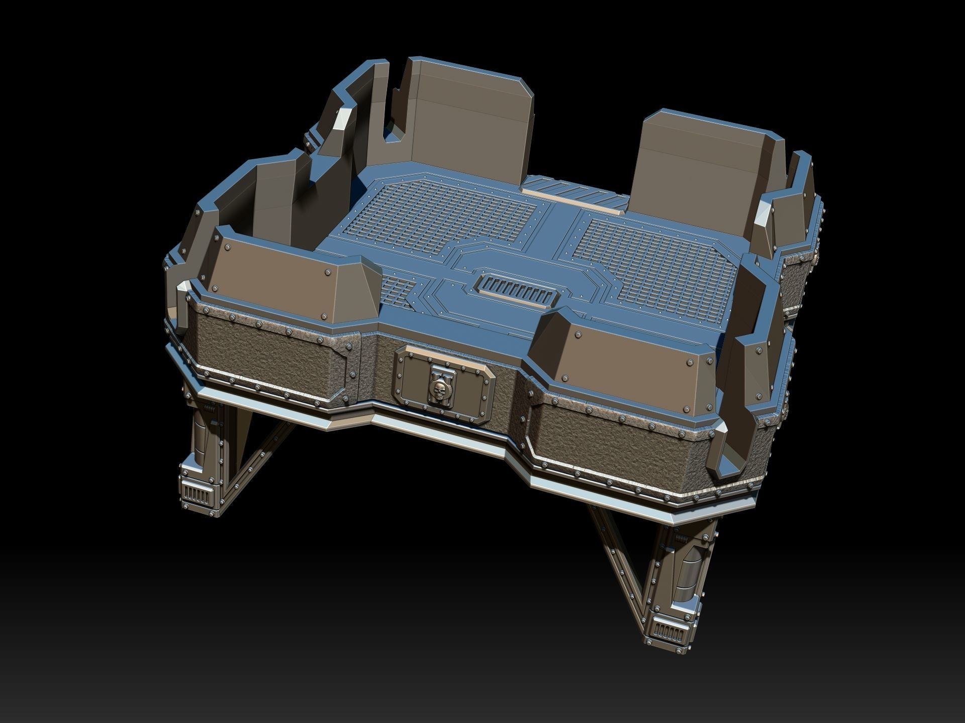 PLATFORM 1 - 3D PRINTABLE MODEL 3D 3D print model_12