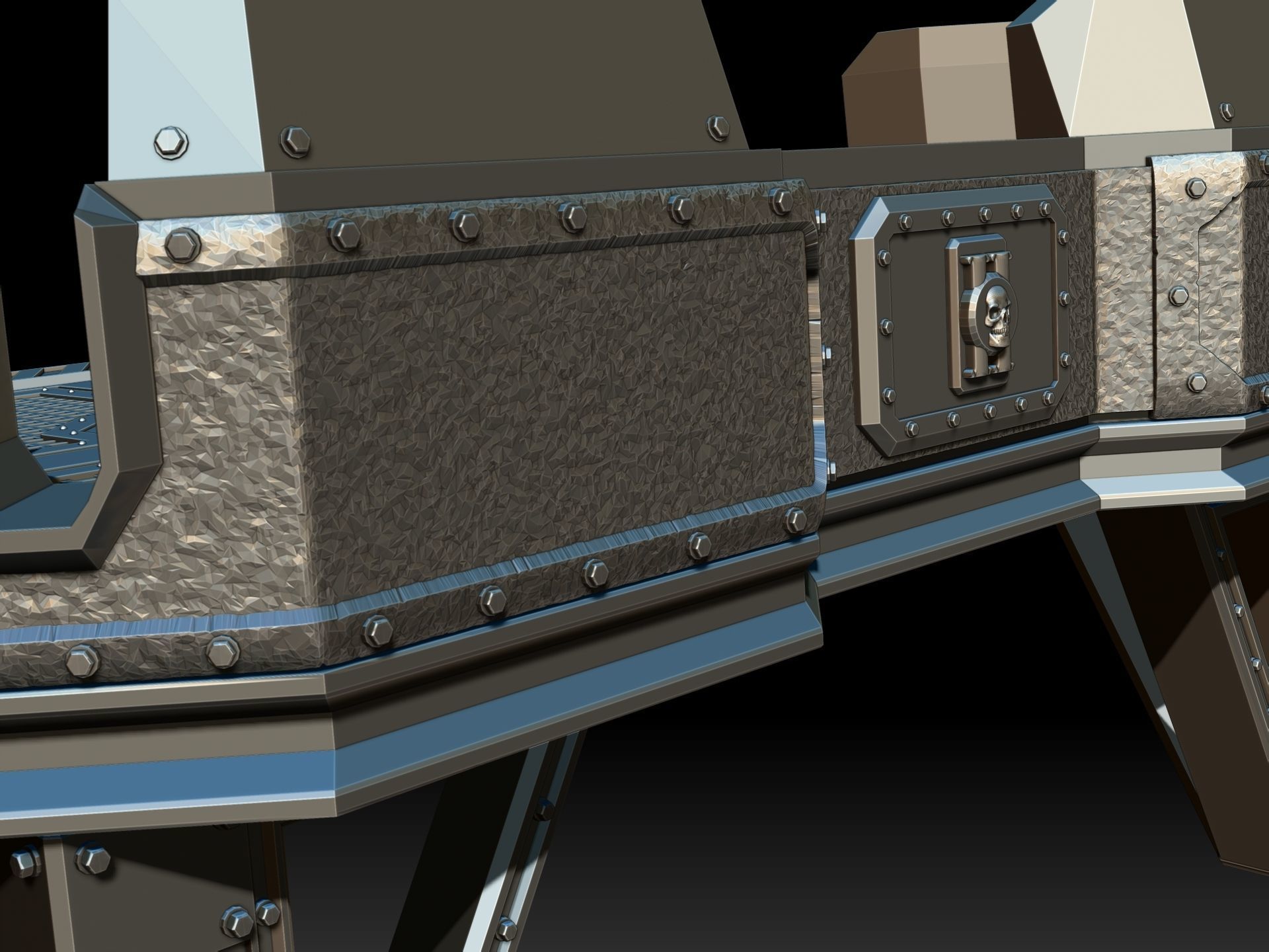 PLATFORM 1 - 3D PRINTABLE MODEL 3D 3D print model_8