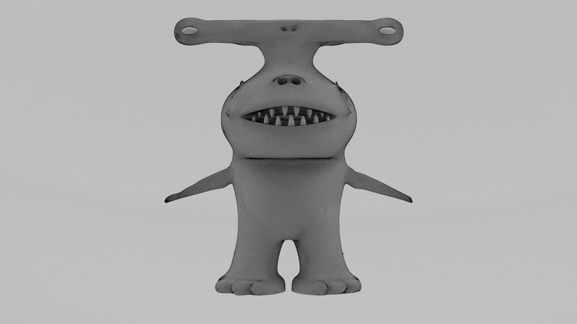 Games charecter 3D model_6