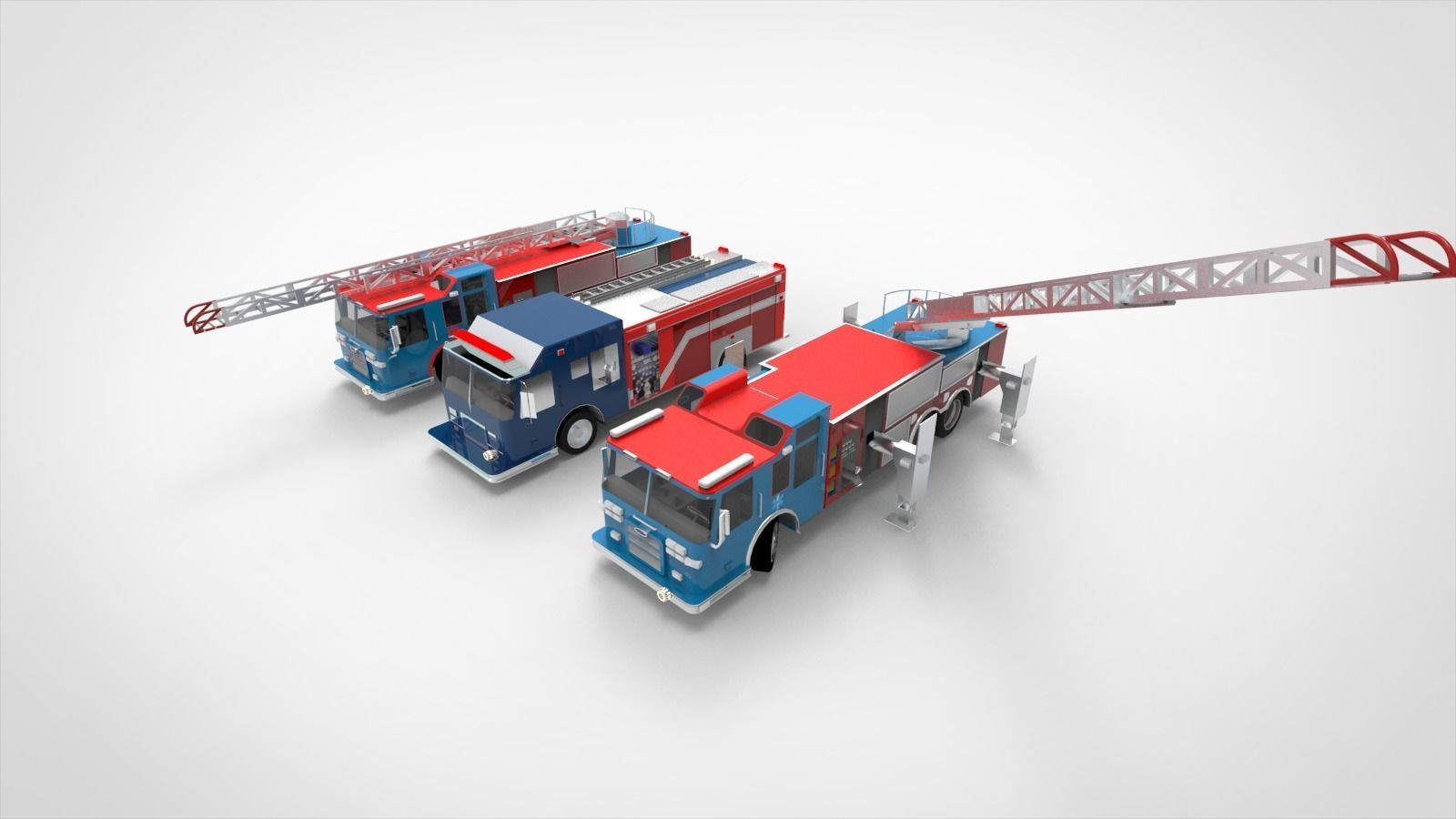 FIRE TRUCK 3D model_6
