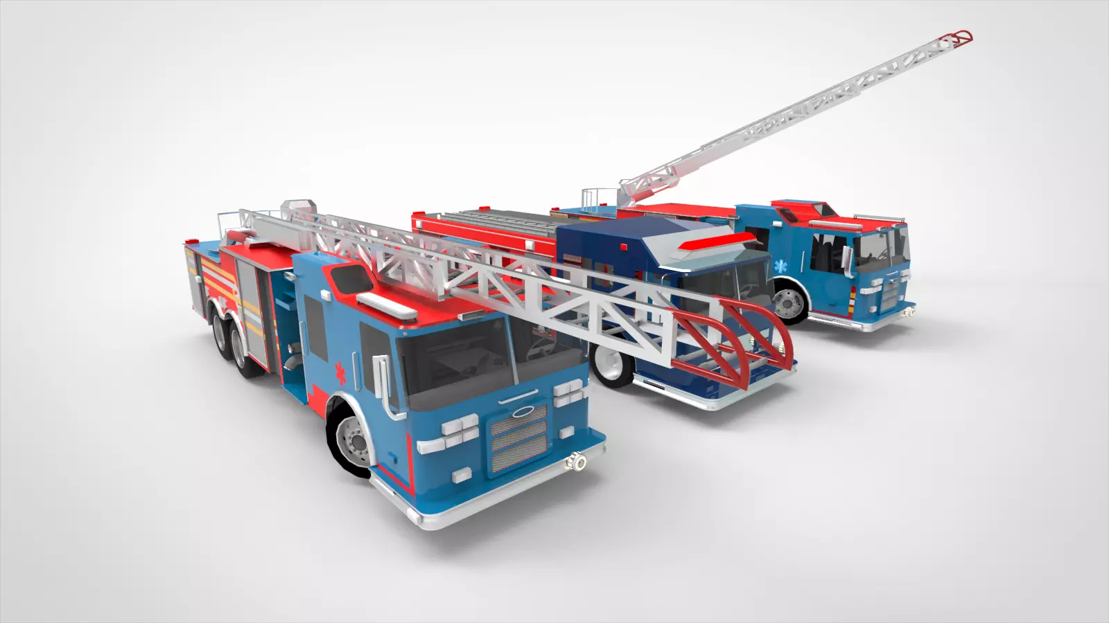 FIRE TRUCK 3D model_0