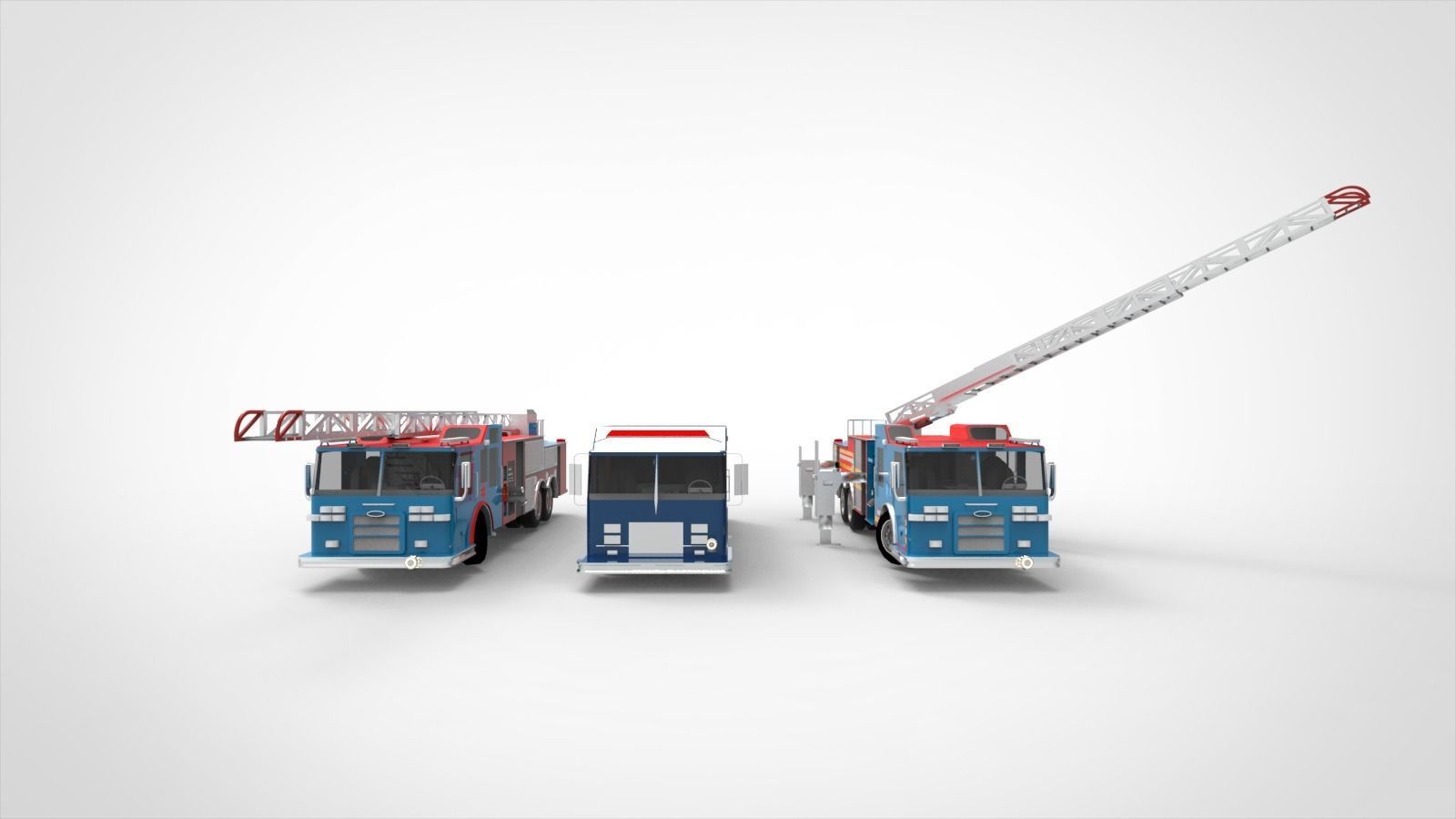 FIRE TRUCK 3D model_5
