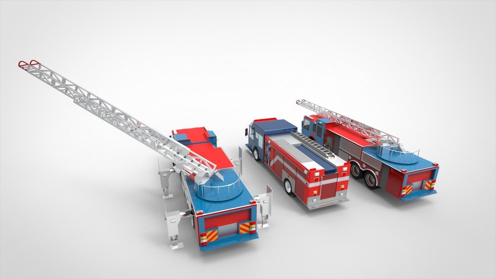 FIRE TRUCK 3D model_9