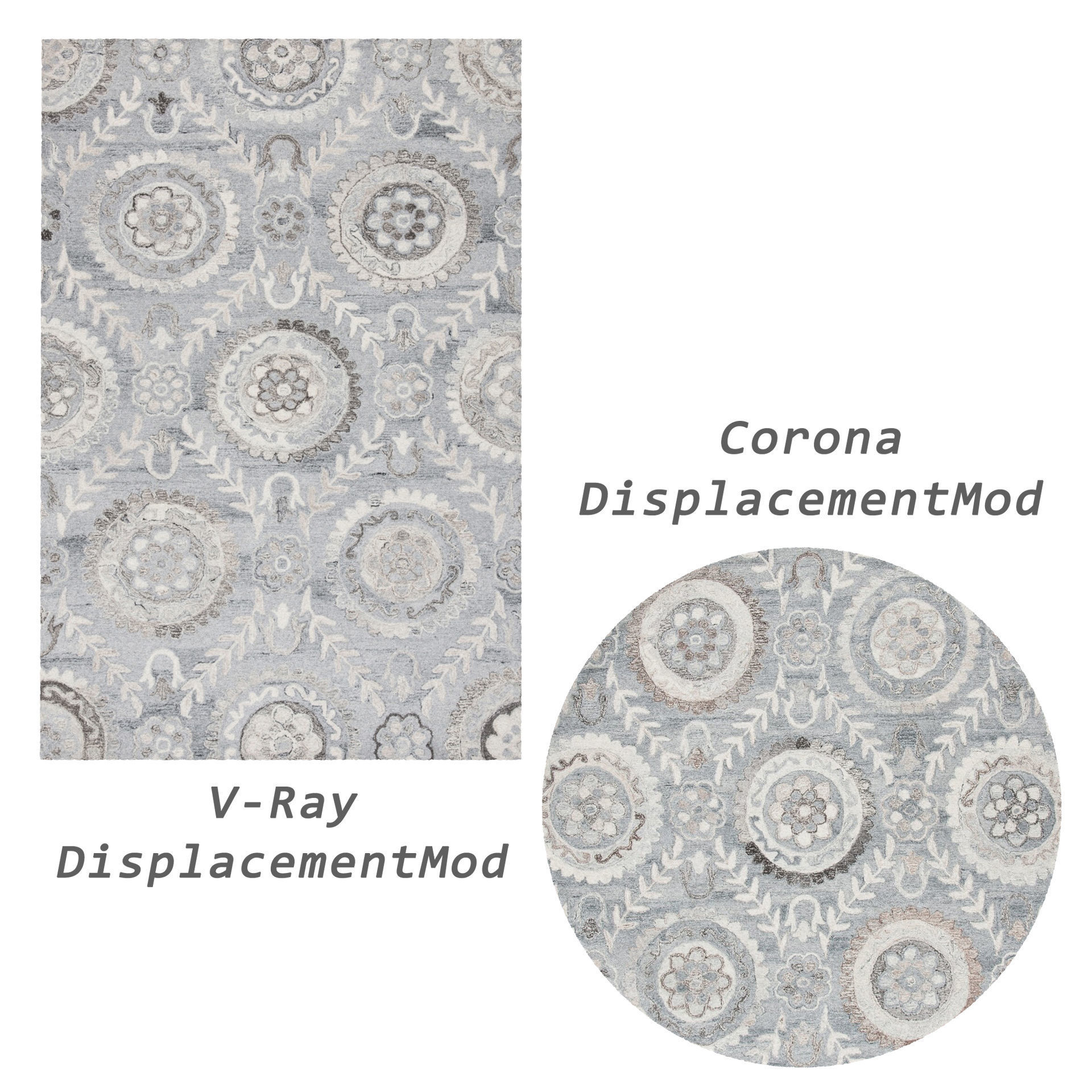 Rugs No 632 Low-poly 3D model_2