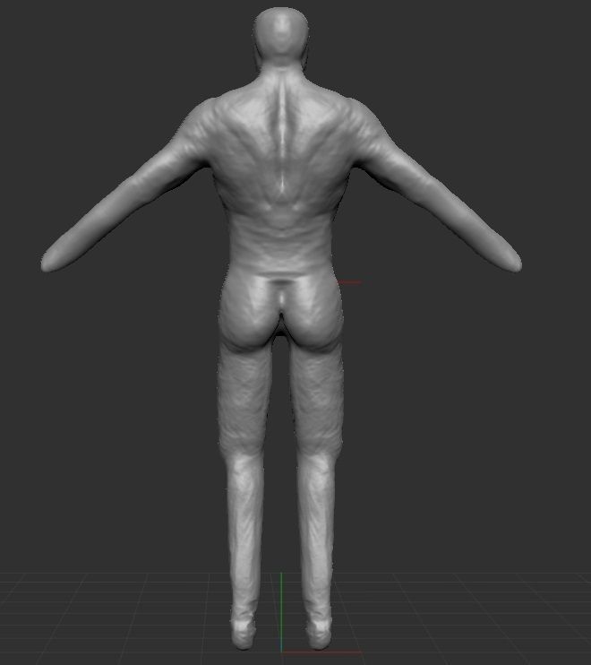 Zbrush Man  Free 3D model_1