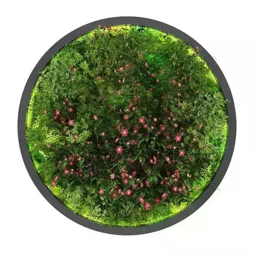 Vertical garden 168 Low-poly 3D model