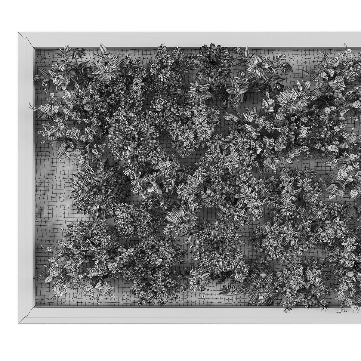 Vertical garden 169 Low-poly 3D model_2