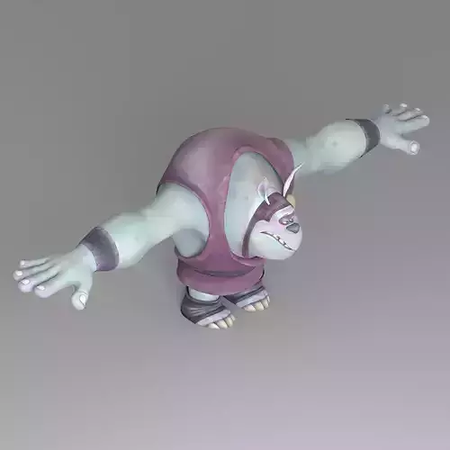 Monster 1 animated character