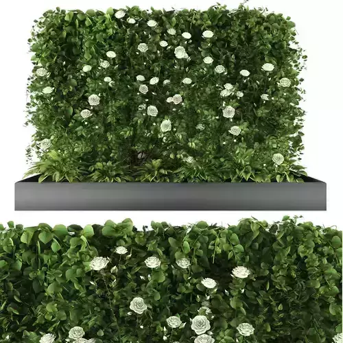 Vertical garden 171 Low-poly 3D model