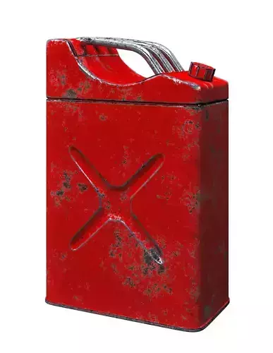 Fuel can 3d model