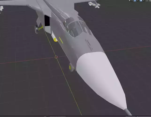 Sukhoi Su-24 Fencer Attack Aircraft