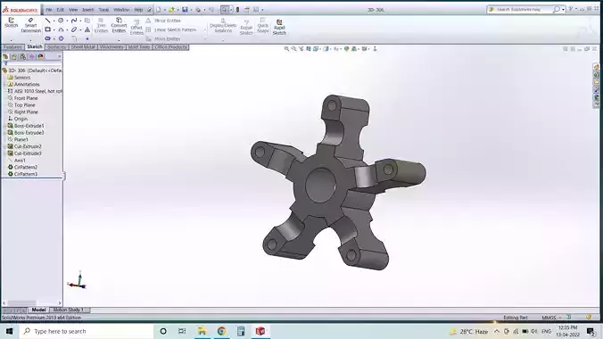 3D IMPELLER machine tool spindle 3D model