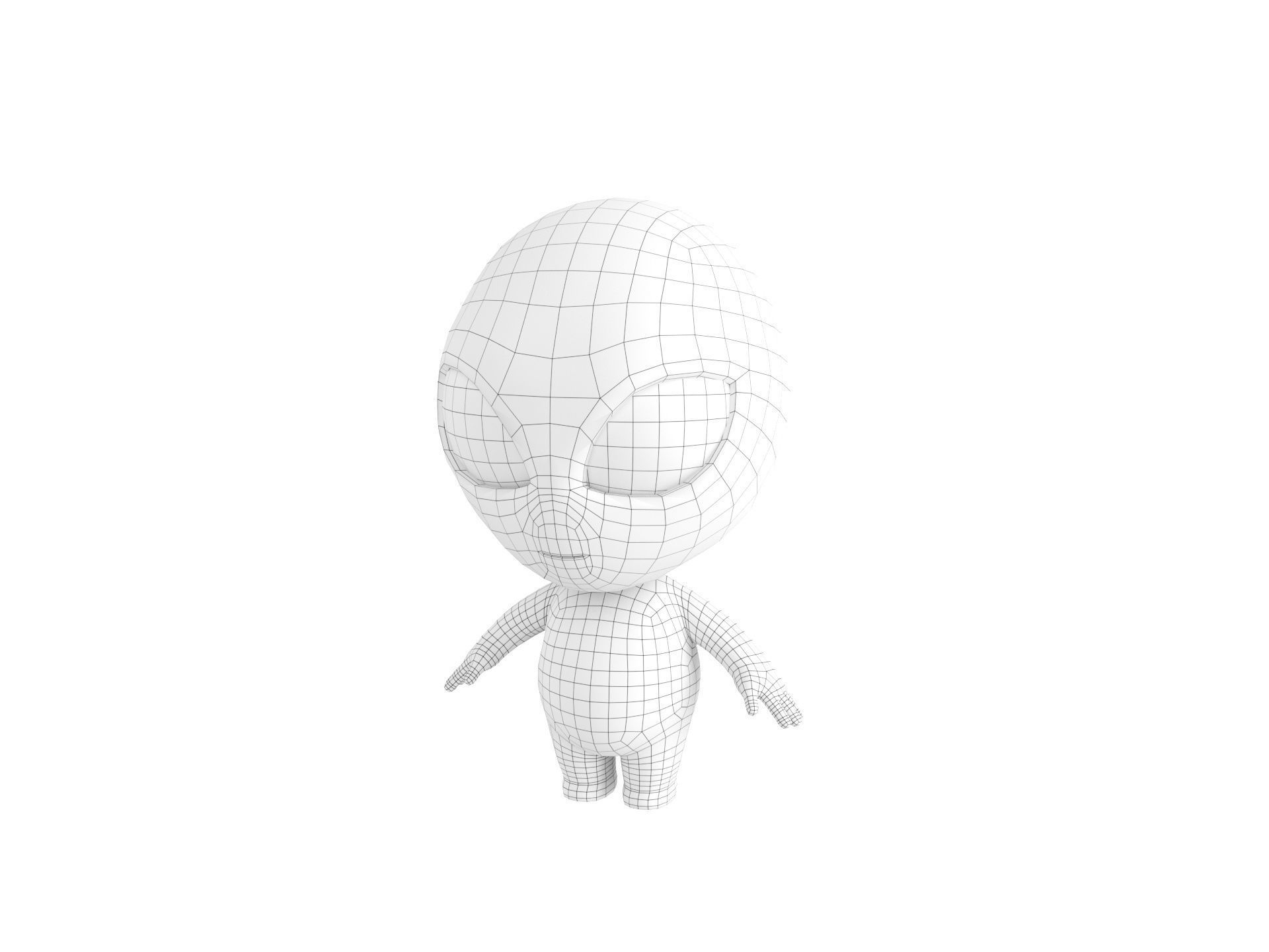 Character171 Rigged Alien 3D model_39