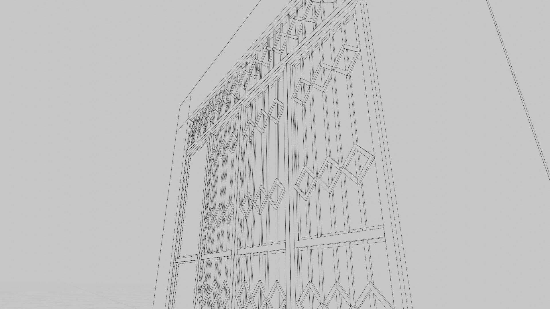 street shops with 3k pbr textures Low-poly 3D model_13