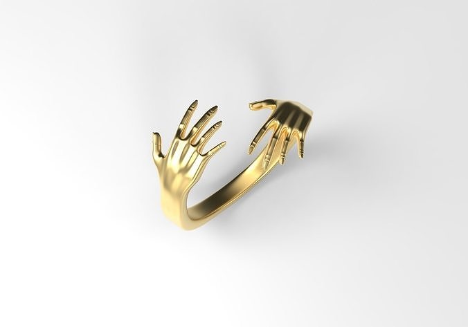 hand ring 3D print model