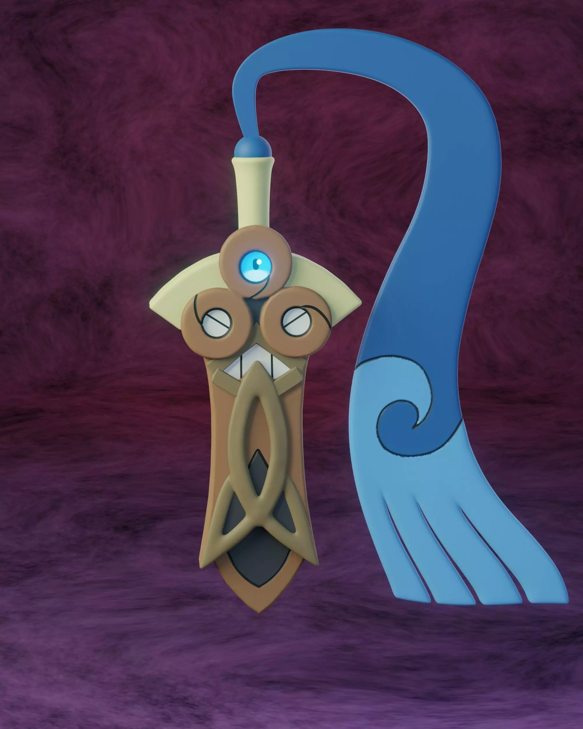 pokemon honedge 3D print model_0