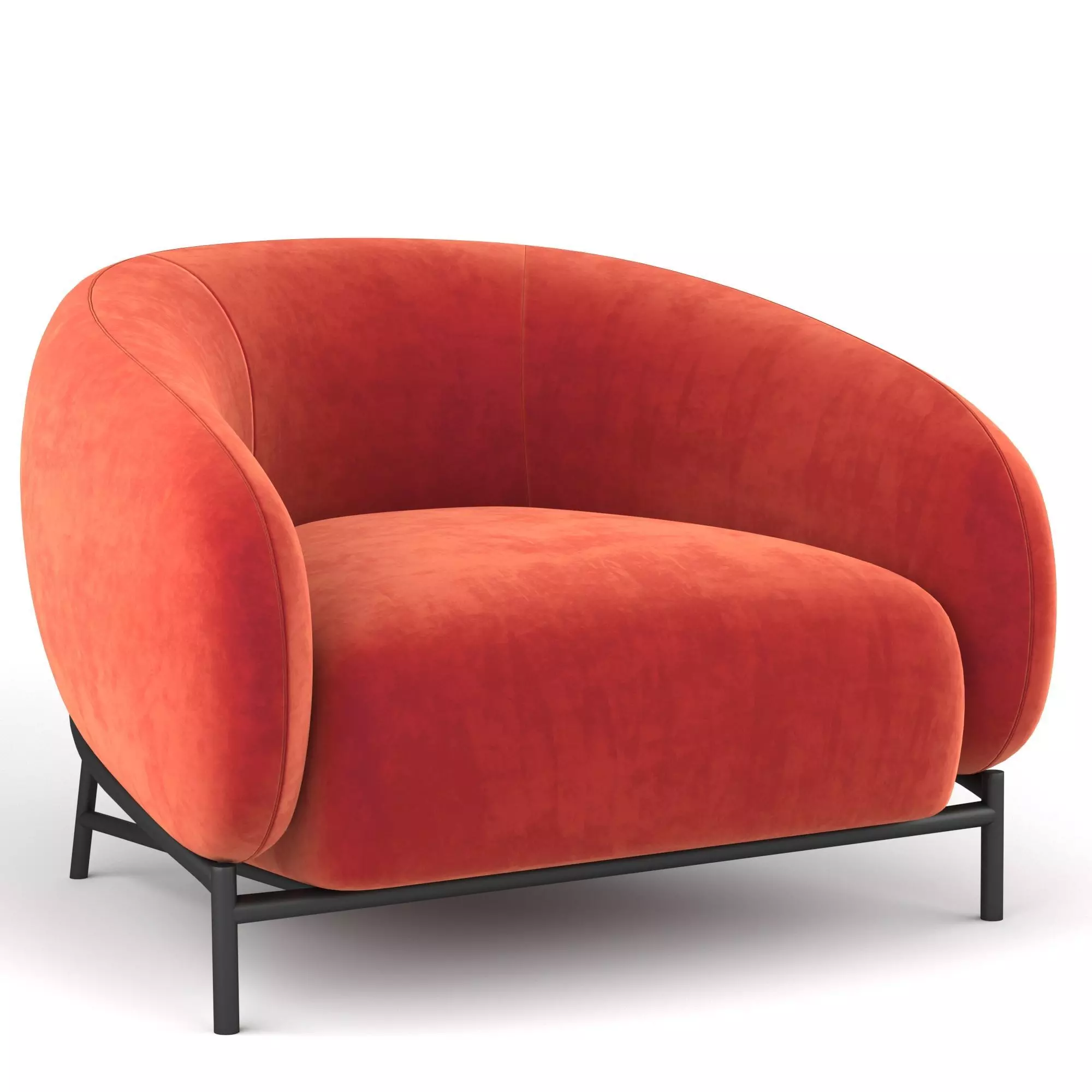 CURL Armchair 3D model