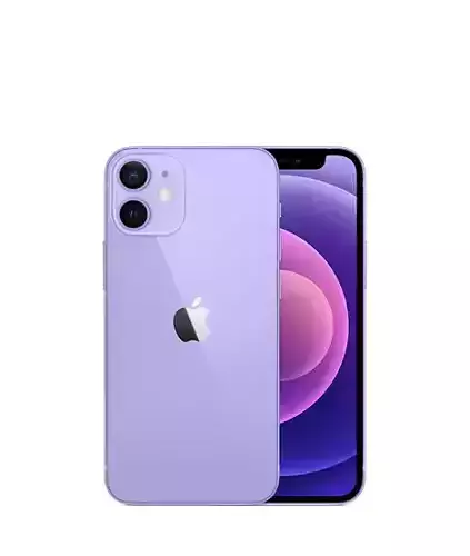 Purple iphone12 mini  3D Model  3D print model