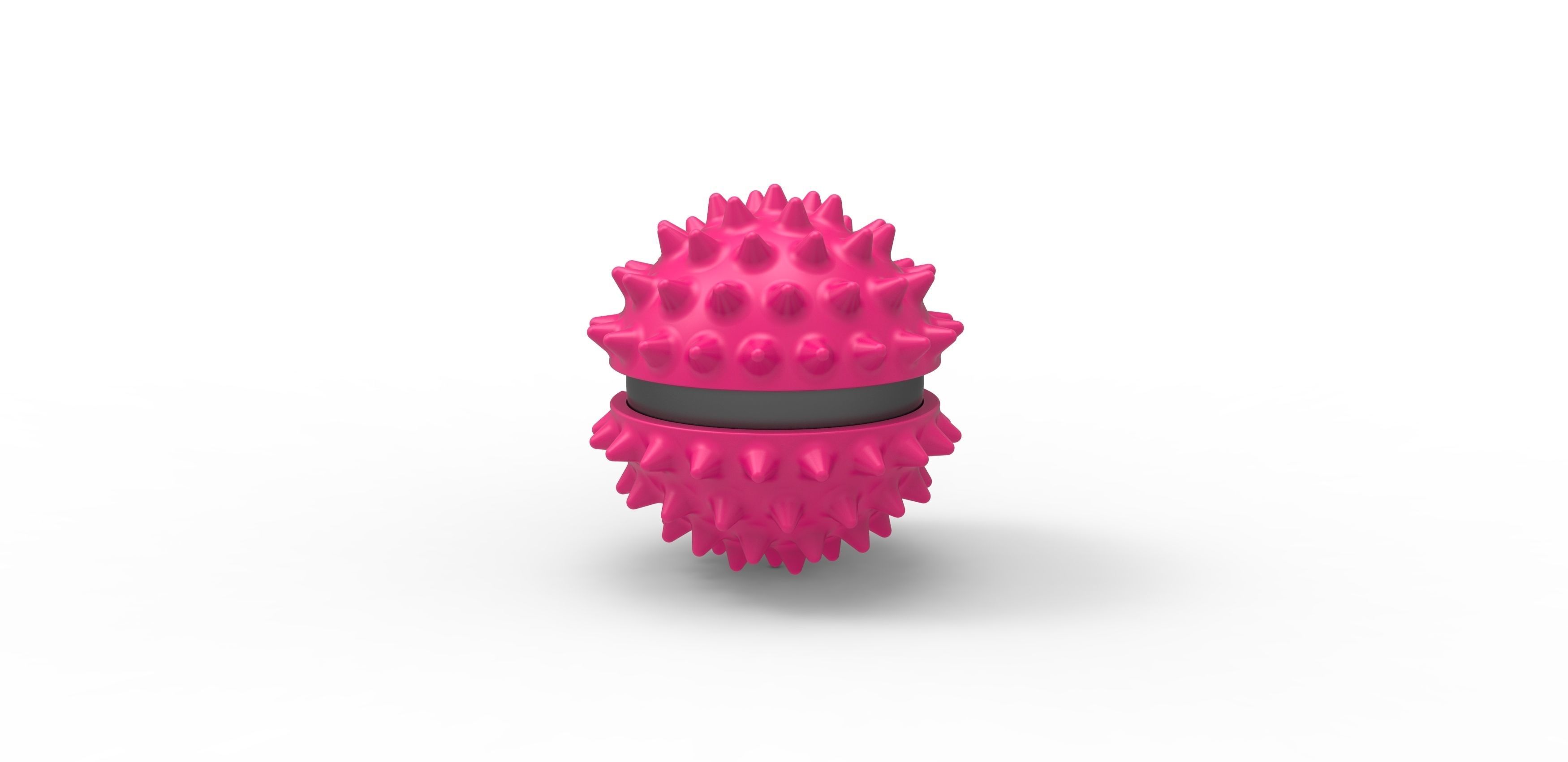 Orb with massage spikes 3D print model_7