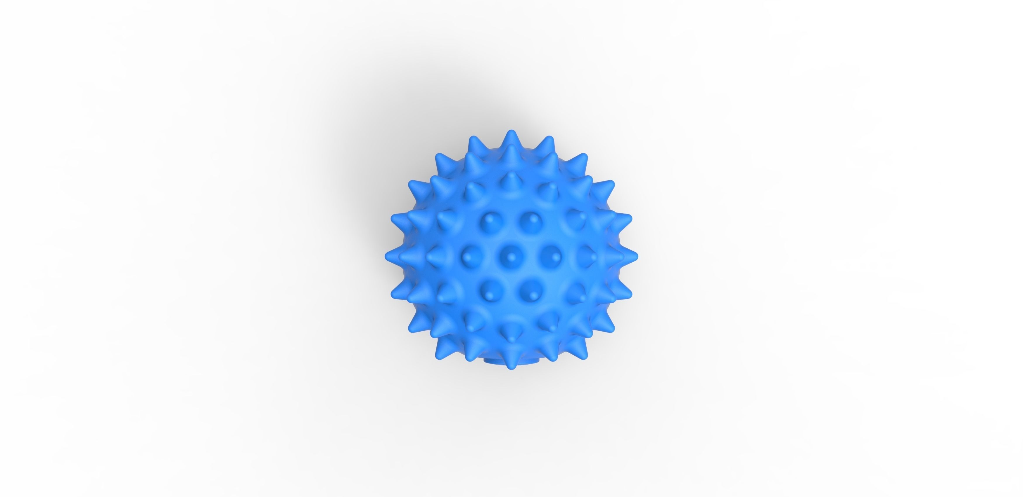 Orb with massage spikes 3D print model_12