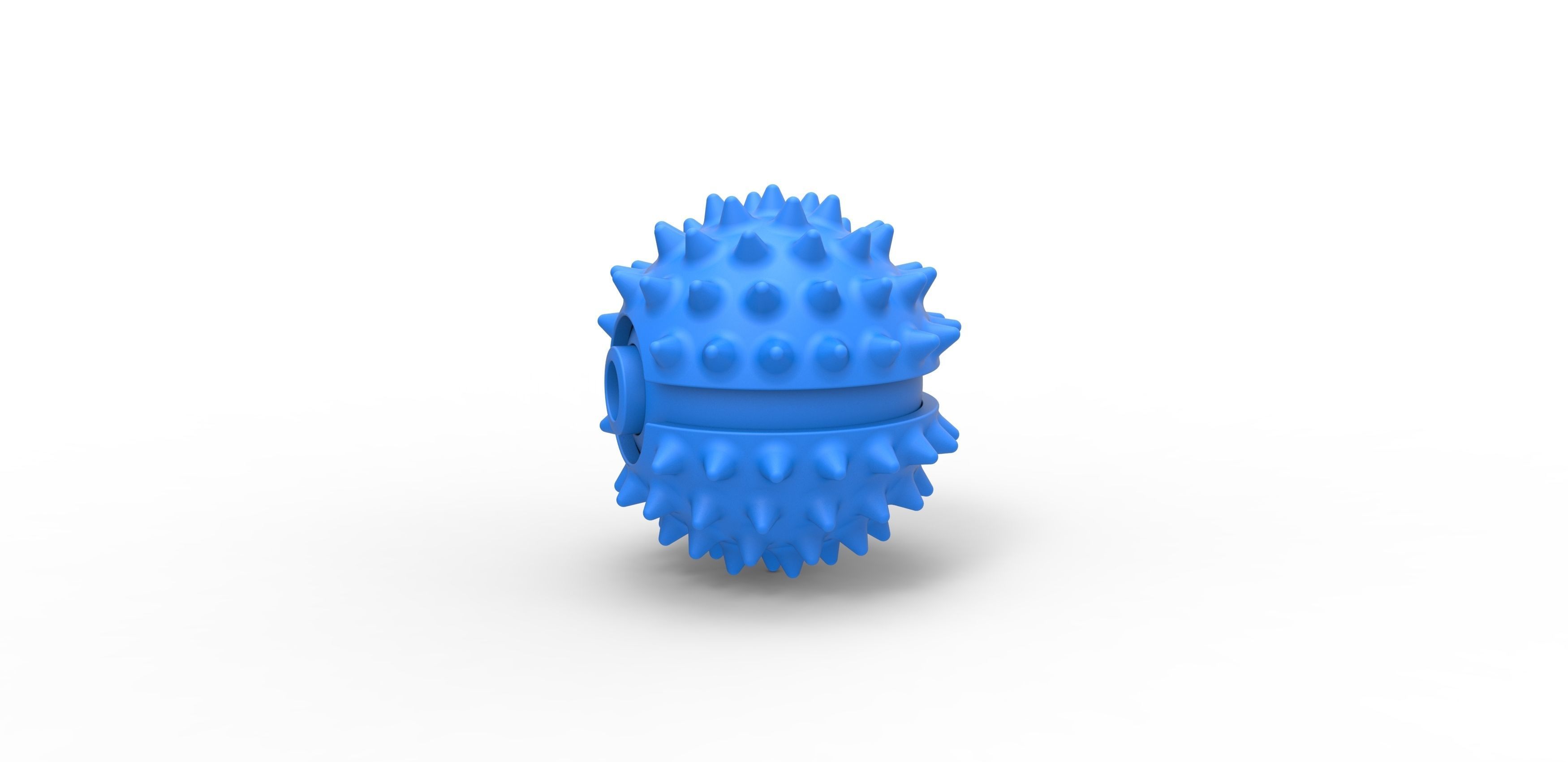 Orb with massage spikes 3D print model_13