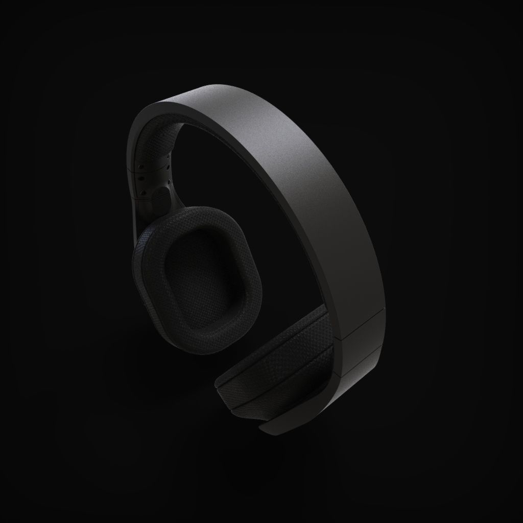 HEADPHONES LOGITECH G433 3D print model_7