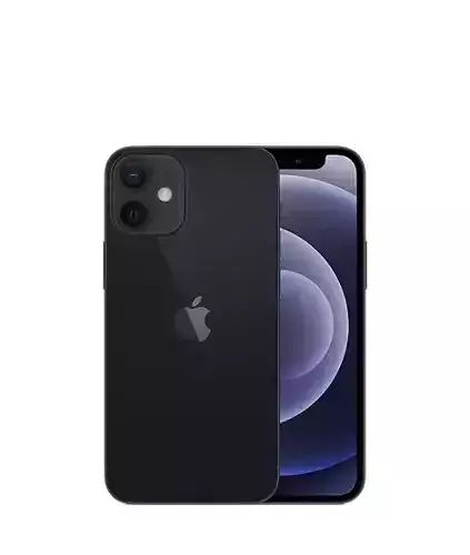 Black iphone13 mini 3D Model 3D print model