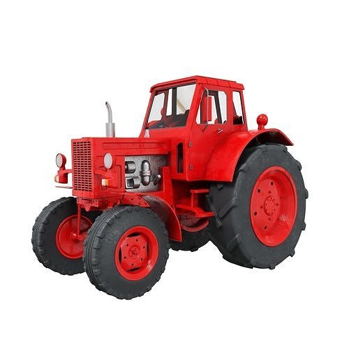  toy model agrimotor traktor-mtz-80 3D model