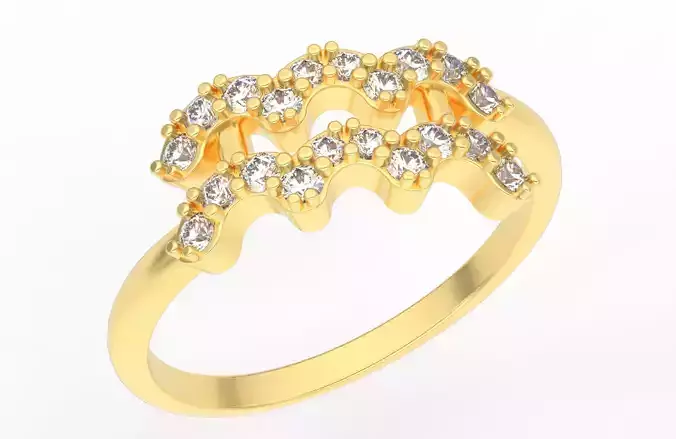 Aquarius Ring  3D print model