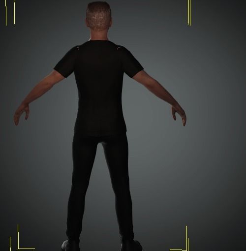 An Old Man 3D model_6