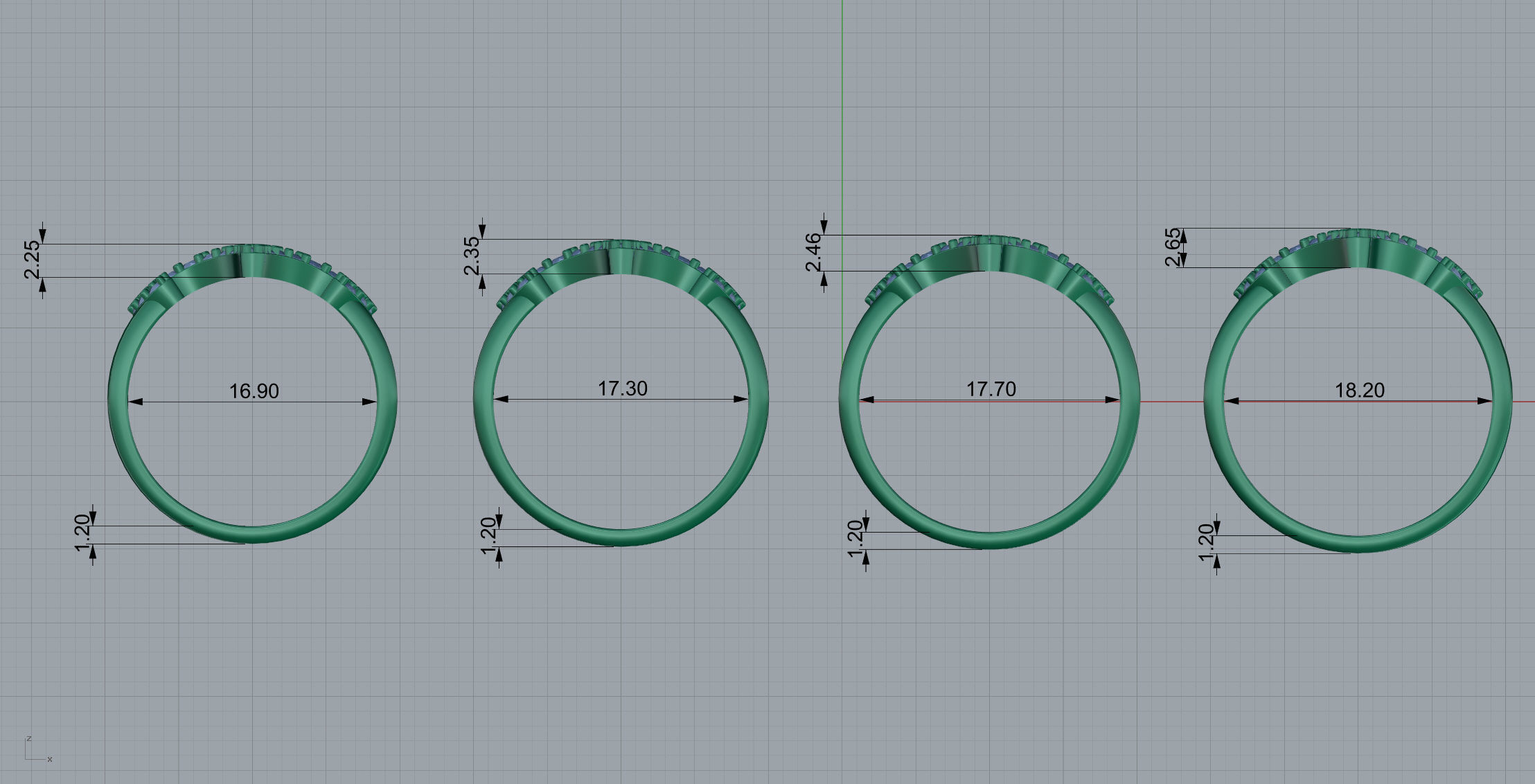 Aries Ring 3D print model_11