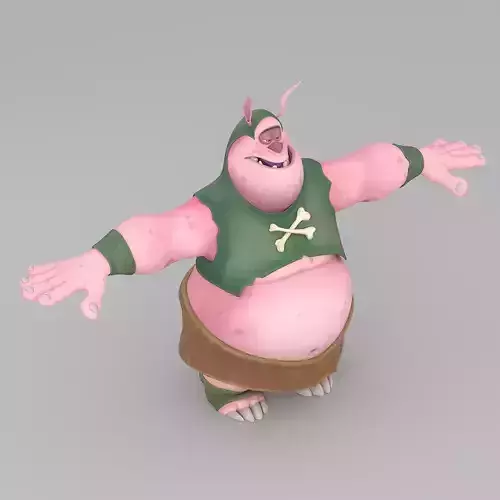 Monster 2 bunny character