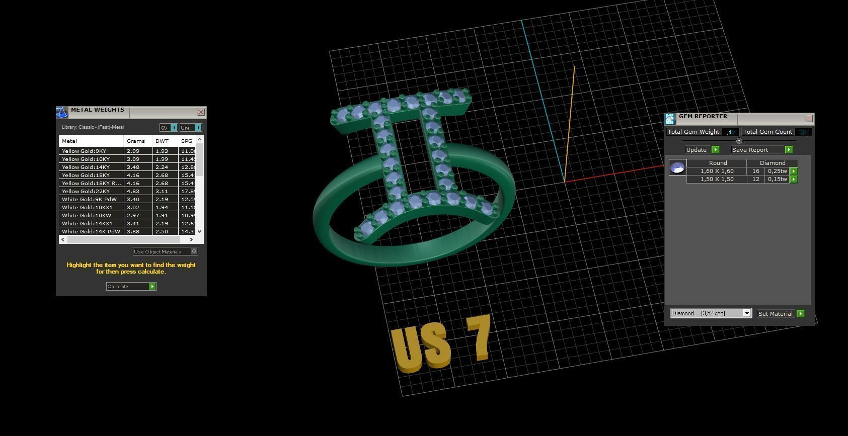 Gemini Ring 3D print model_4