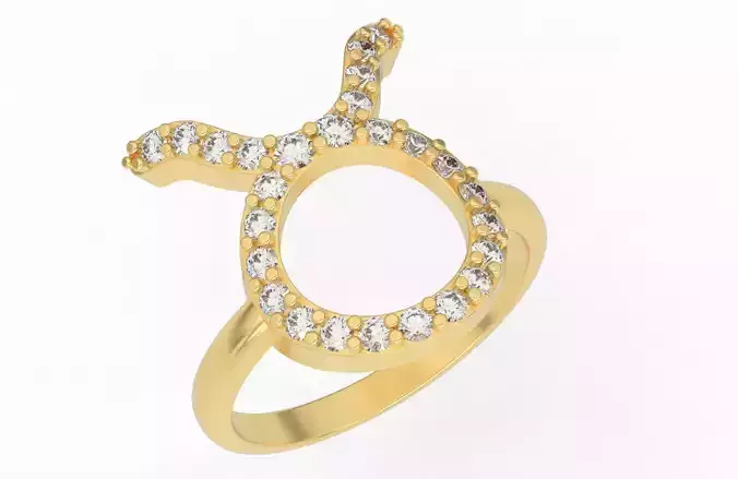 Taurus Ring  3D print model