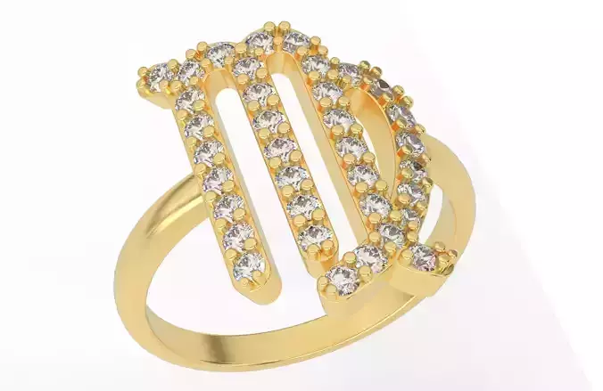Virgo Ring  3D print model