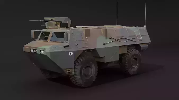 VAB APC 4x4 3D model