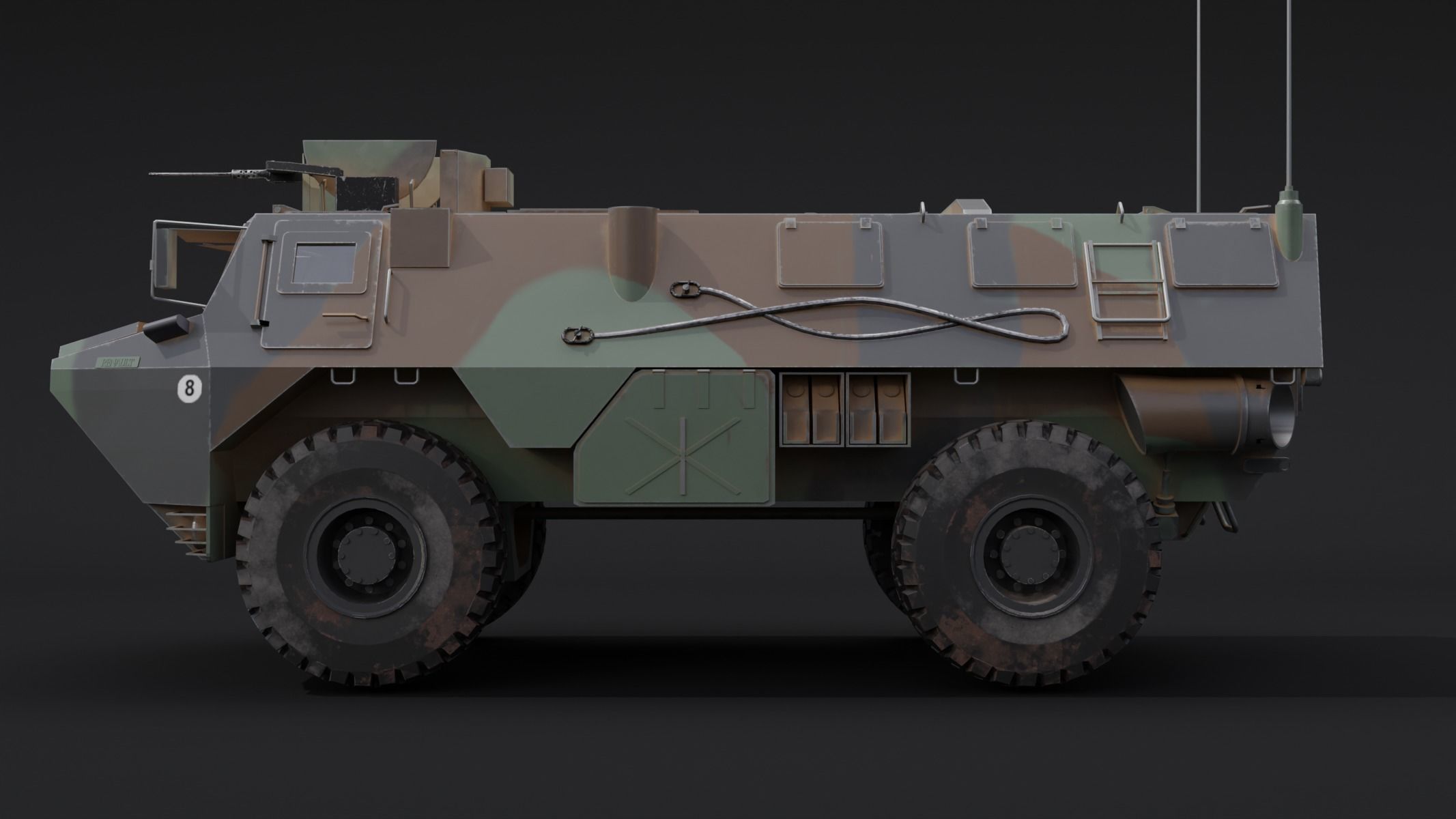 VAB APC 4x4 3D model_1