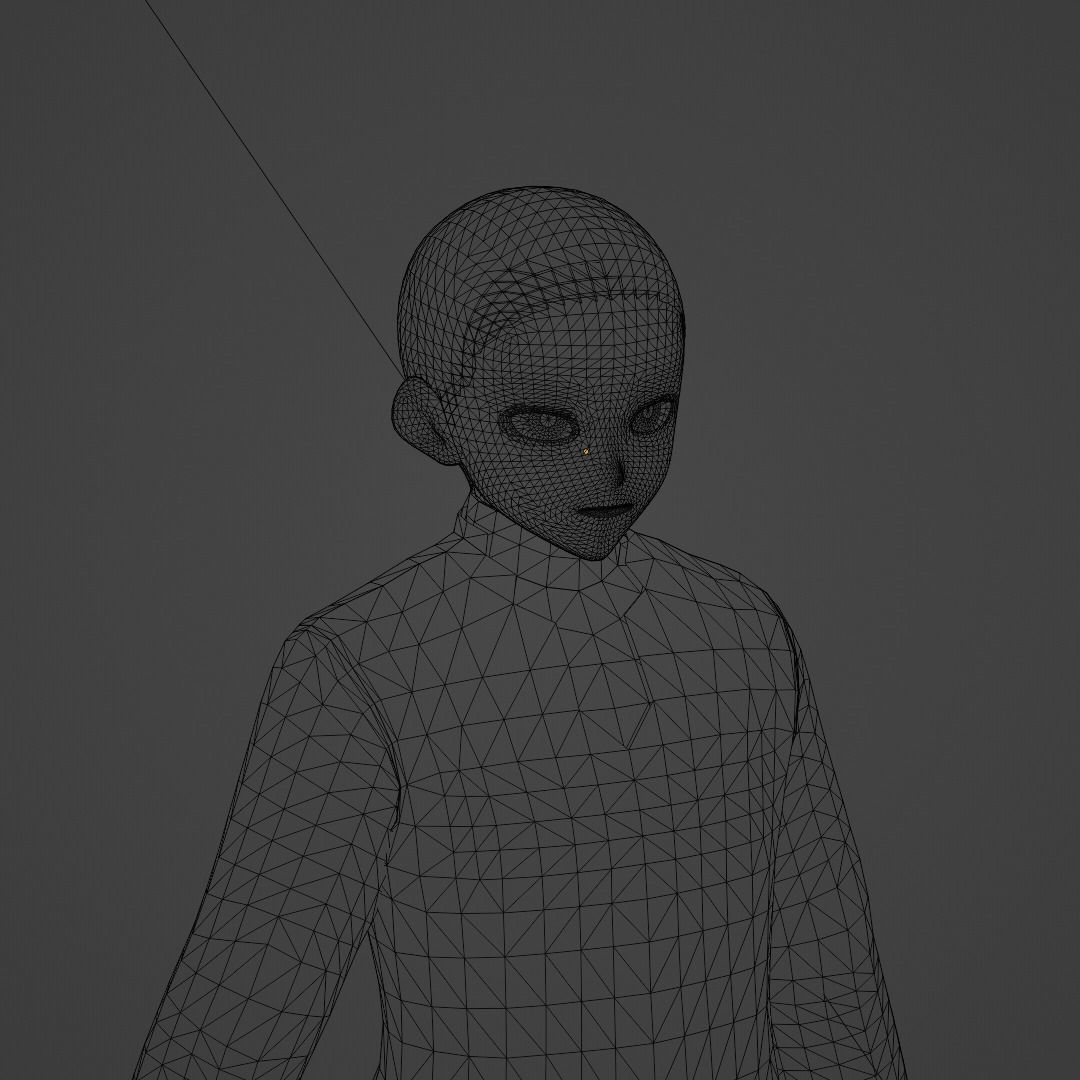 3d NFT Characters - Series LXXXVII Low-poly 3D model_8