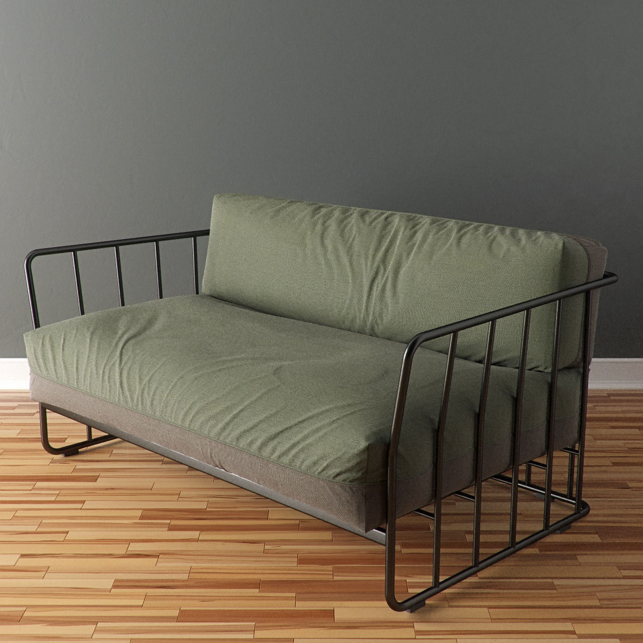 Bla Station Code 27 C Sofa 3D model_4