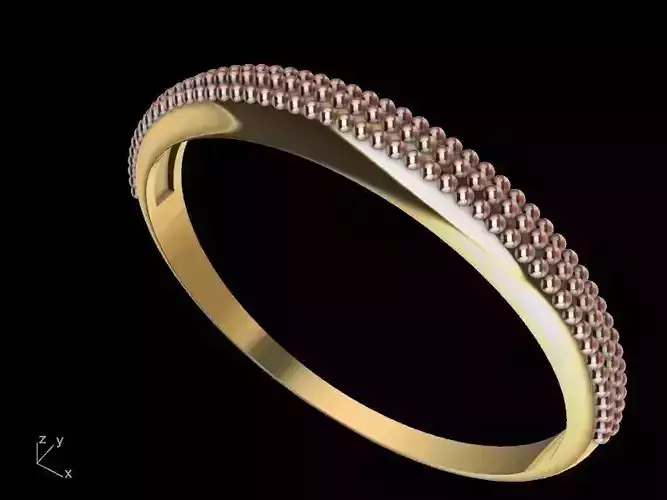 milgrain bangle stl verified