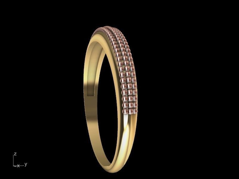 milgrain bangle stl verified 3D print model_6