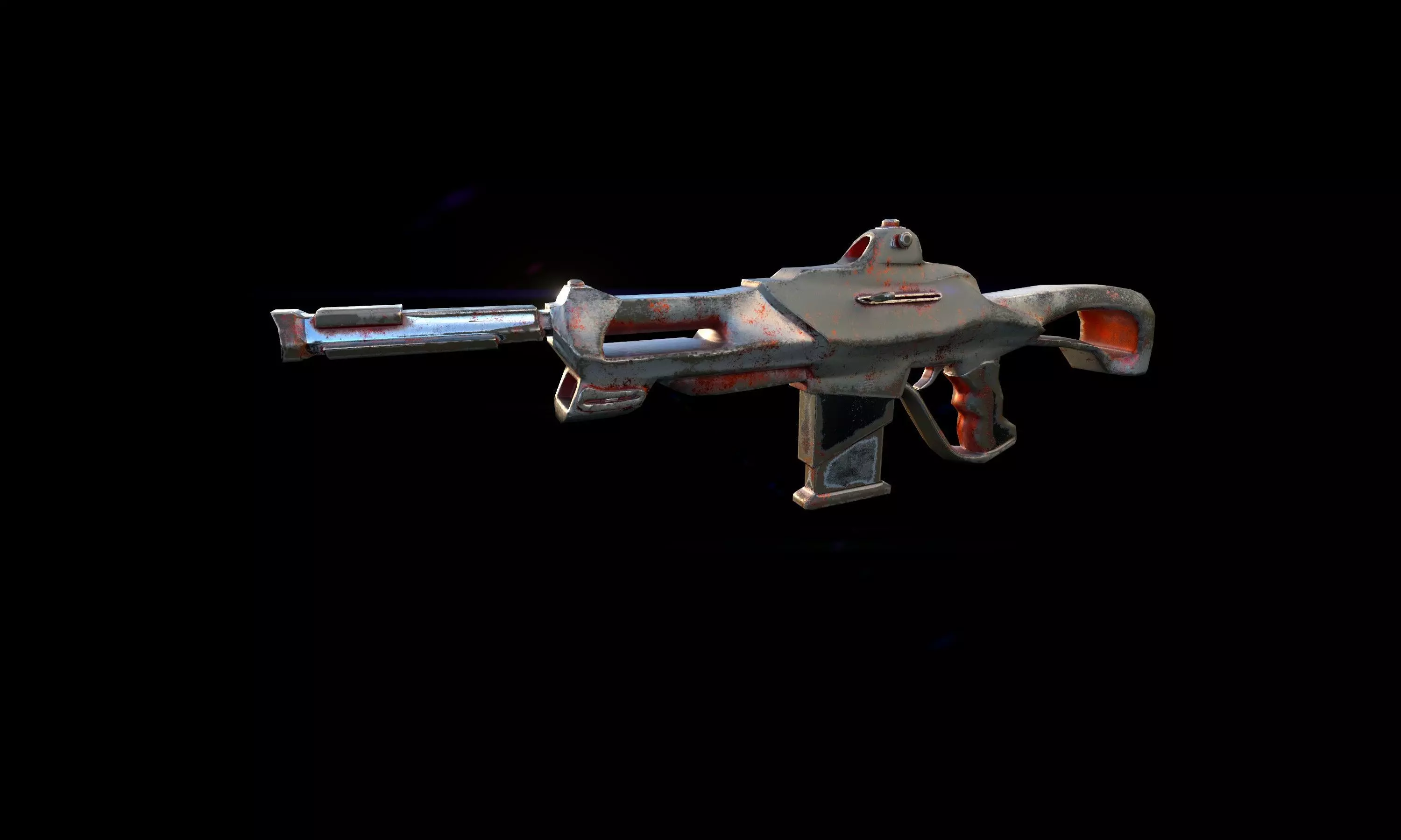 Phantom Assault Weapon Free low-poly 3D model