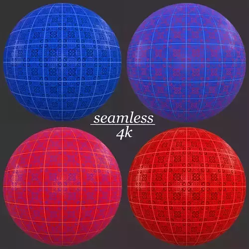 tile-4k-4color-seamless-set03 sphere Texture