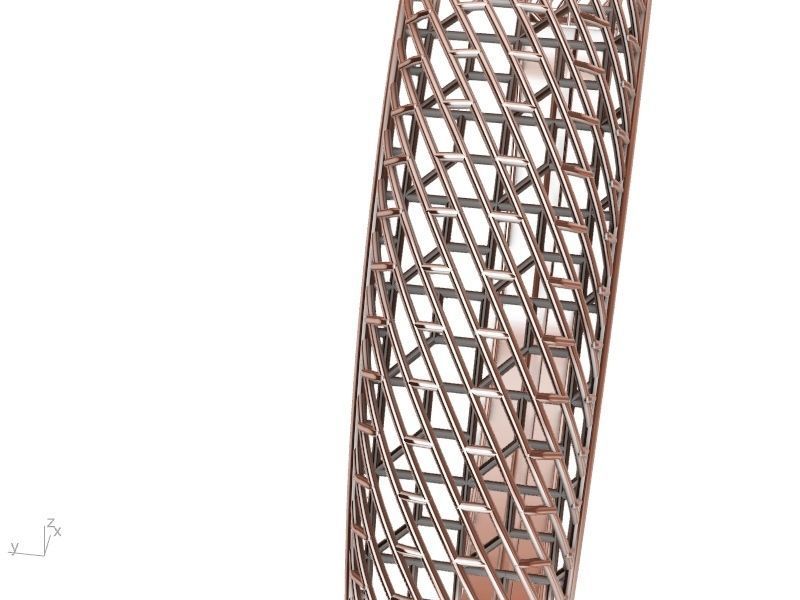 stylish lightweight JALI BRACELET stl verified 3D print model_15