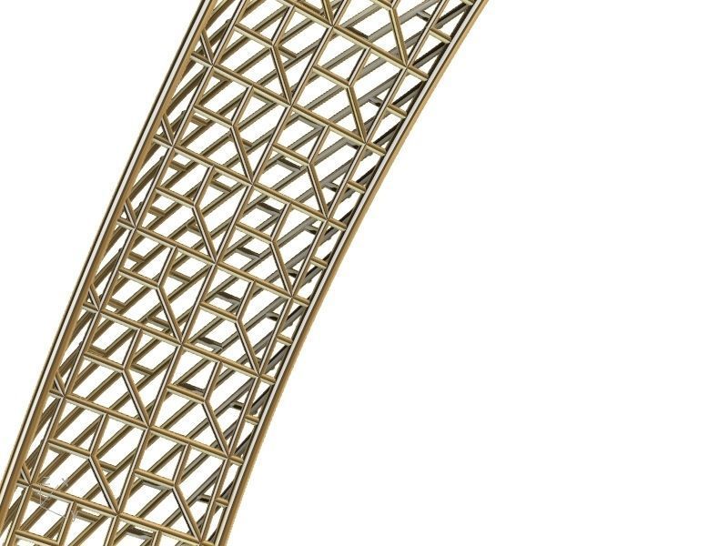 stylish lightweight JALI BRACELET stl verified 3D print model_10