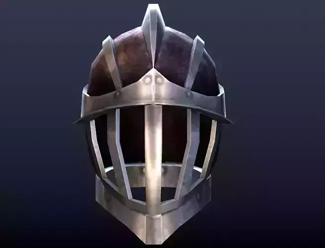 Futuristic Medieval Helmet