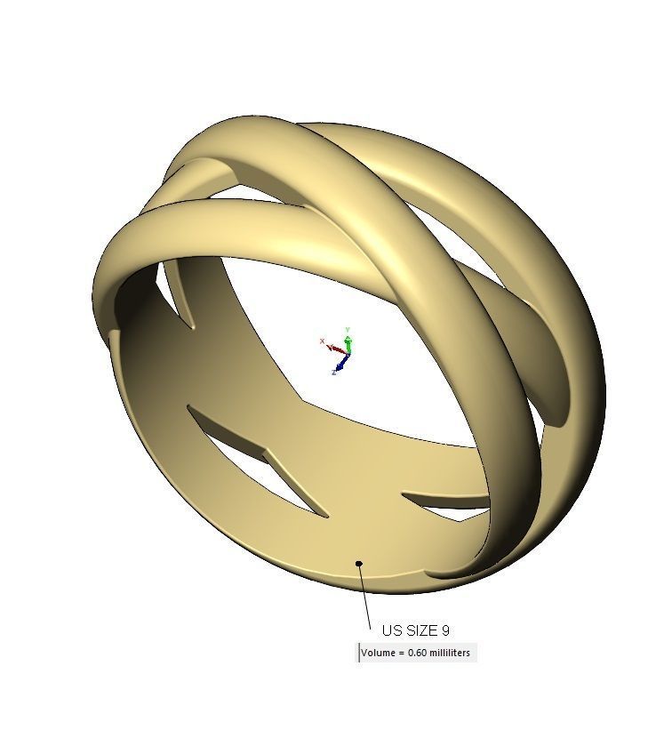 Open work overlapping rings fashion band US sizes 5to9 3D print model_15